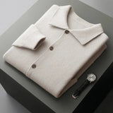 Leon – Men's Classic Wool Cardigan