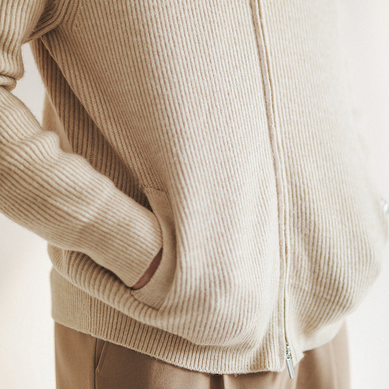 Milo – Men’s Ribbed Knit Cardigan