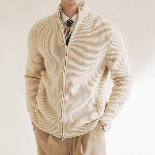 Milo – Men’s Ribbed Knit Cardigan