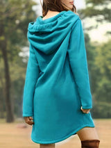 Laura | Casual long-sleeved hoodie dress 5