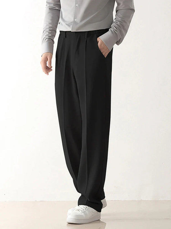 Men's Draped Fit Formal Pants