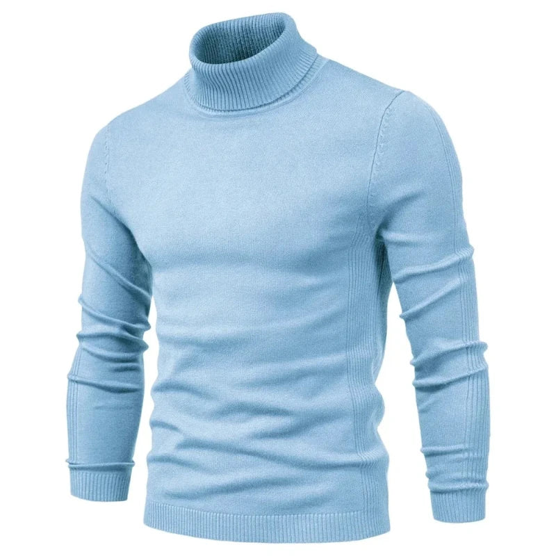 Luca | Luxurious cashmere turtleneck sweater 12