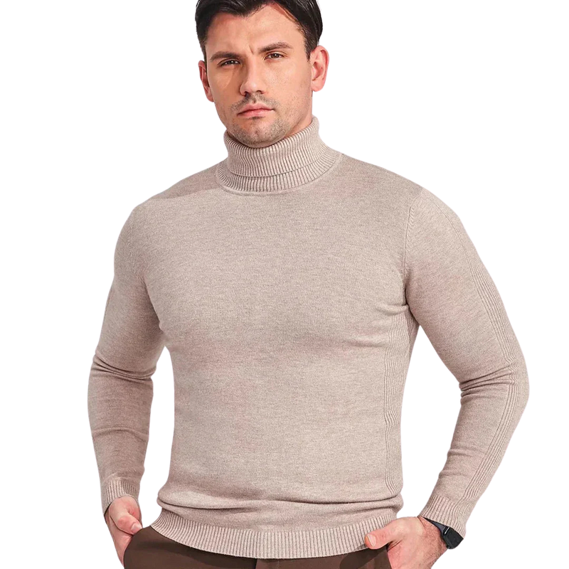 Luca | Luxurious cashmere turtleneck sweater 1