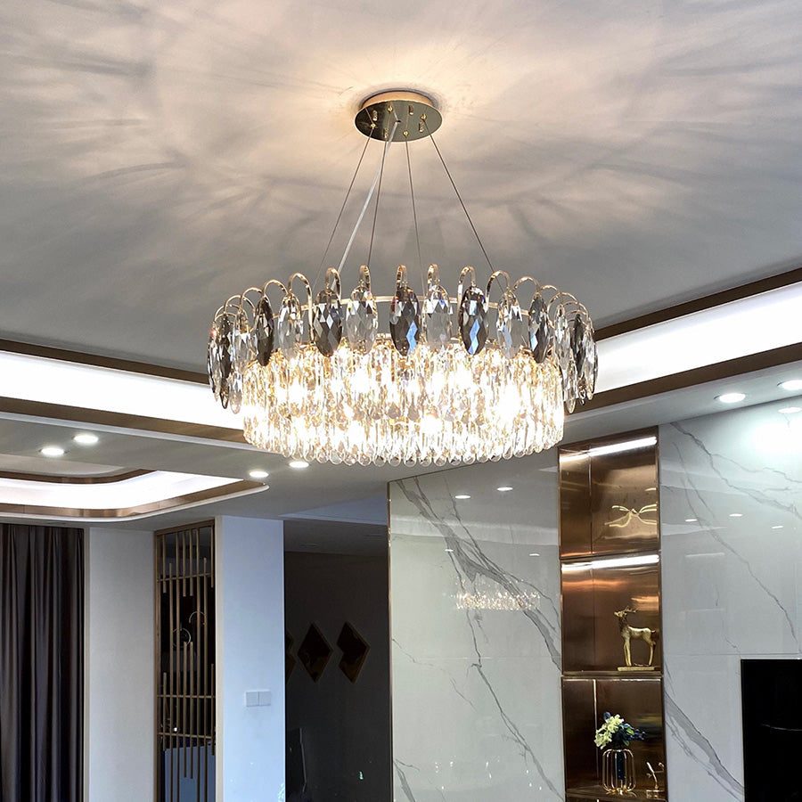 CrystalGlow - Modern K9 Crystal Chandelier