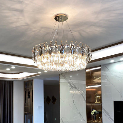 CrystalGlow - Modern K9 Crystal Chandelier