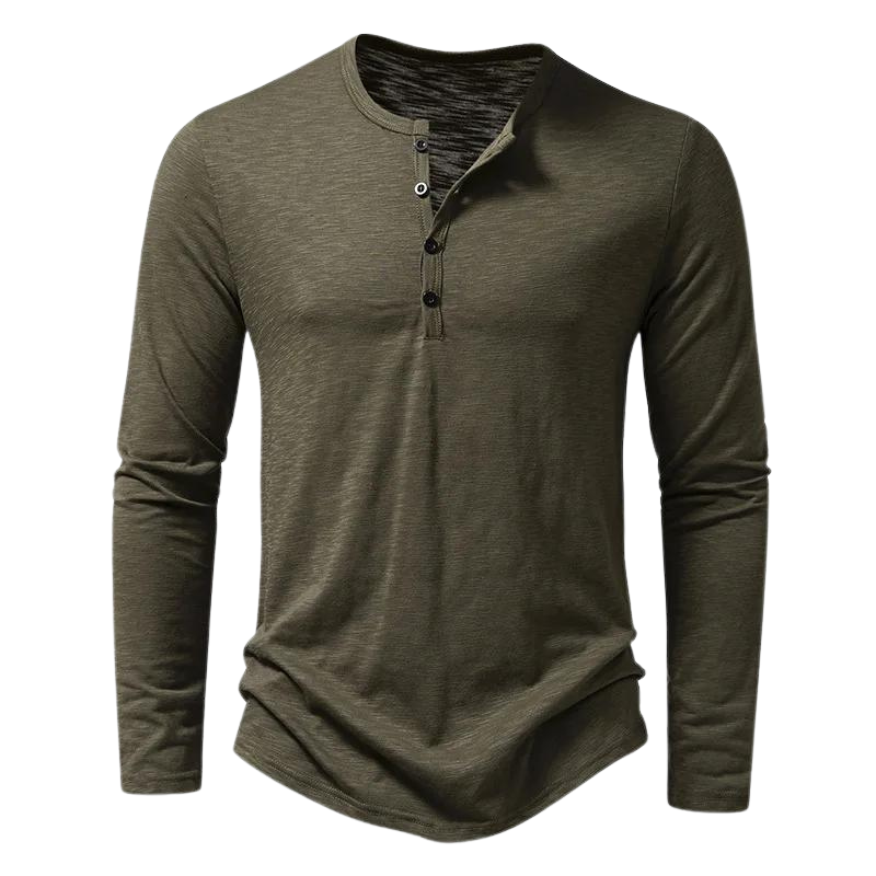 Luca - Casual Men's Long-Sleeve Shirt
