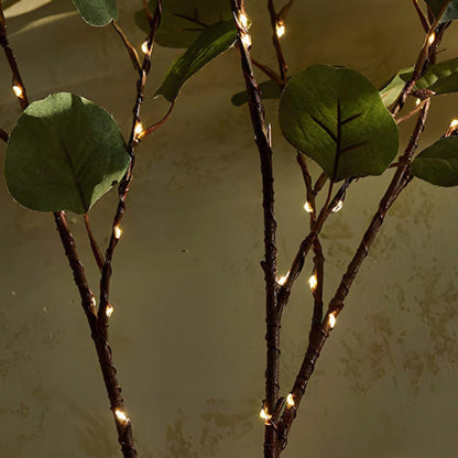 Enchanted Olive Branch Fairy Lights - 120 LEDs Battery Operated Twinkle Lights for Cozy Home Decor-4