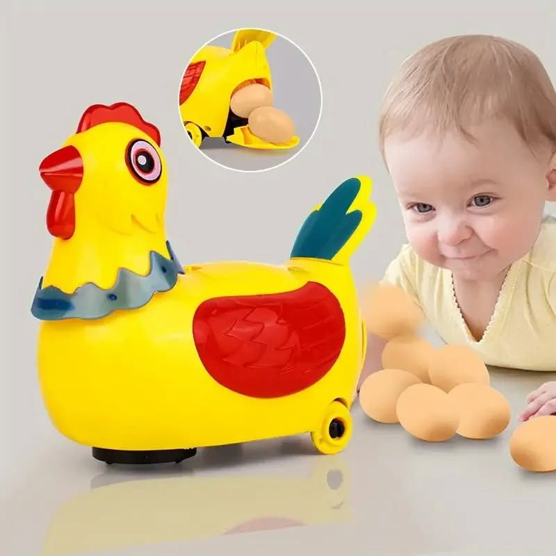 HappyCluck - Interactive Electric Baby Hen Toy