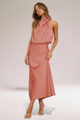 Maria | Glamorous satin dress 2