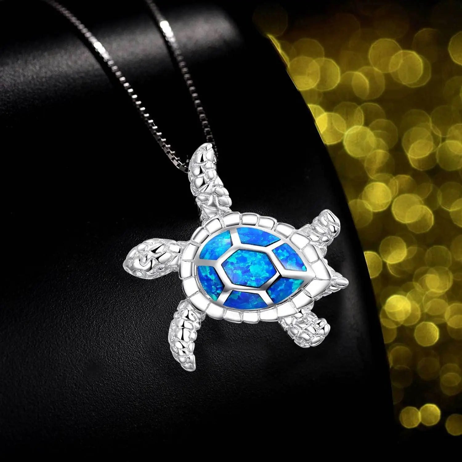 Wisdom and longevity turtle necklace 4