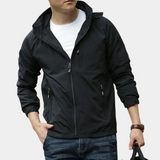 Men’s Jacket – Slim Fit – Water-Resistant – Stand Collar – Zipper Pockets 2