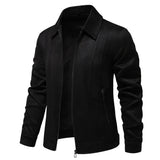 Men’s Tailored Jacket – Wool Blend – Zip Front – Hip Length 2