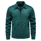Men’s Tailored Jacket – Wool Blend – Zip Front – Hip Length 3