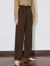 Lena – Women's Mid-Rise Wool Pants