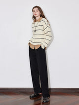 Lena – Women's Mid-Rise Wool Pants