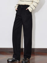 Lena – Women's Mid-Rise Wool Pants