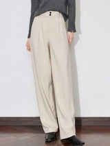 Lena – Women's Mid-Rise Wool Pants