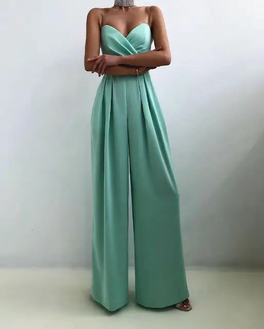 Luna – Sleek Sleeveless Women's Jumpsuit