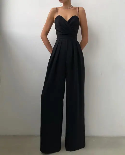 Luna – Sleek Sleeveless Women's Jumpsuit