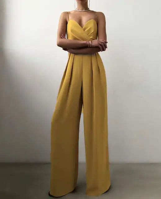 Luna – Sleek Sleeveless Women's Jumpsuit