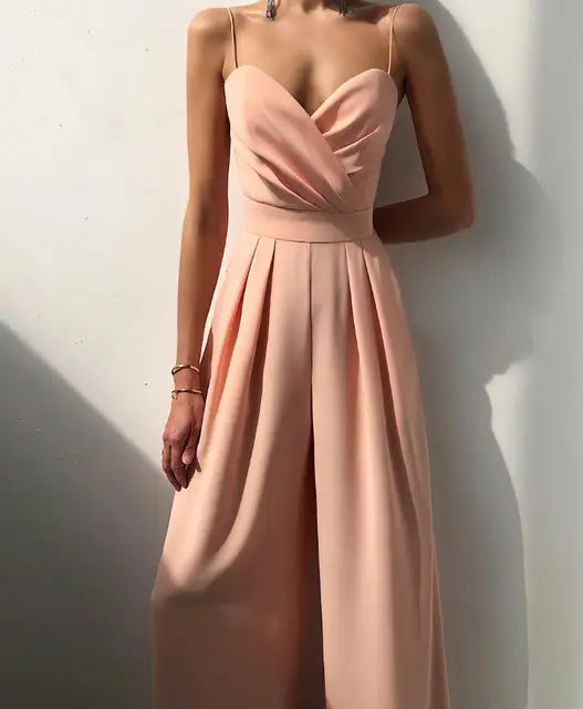 Luna – Sleek Sleeveless Women's Jumpsuit