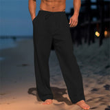 Linen Relaxed Fit Men’s Trousers