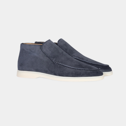 LuxeLoafer – Men's Premium Calf Suede Slip-On Loafer
