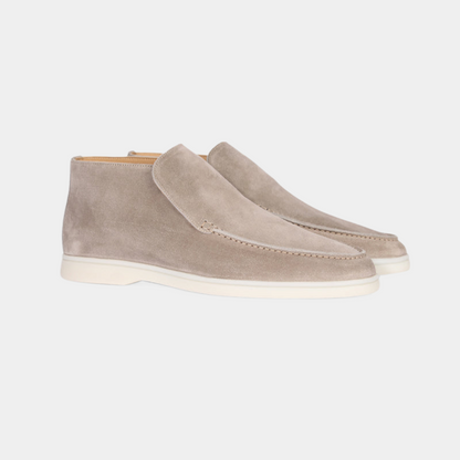 LuxeLoafer – Men's Premium Calf Suede Slip-On Loafer