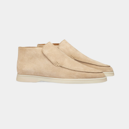 LuxeLoafer – Men's Premium Calf Suede Slip-On Loafer