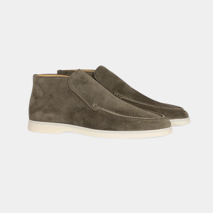 LuxeLoafer – Men's Premium Calf Suede Slip-On Loafer