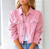 Juno – Women's Denim Women's Button-Up Jacket