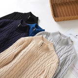 Eliot – Men’s Casual Cable Knit Sweater
