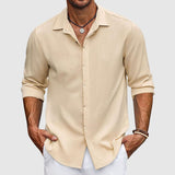Premium Men's Linen Shirt in Elegant Colors – Slim Fit, Breathable Summer Wear 3