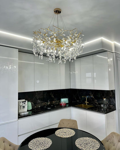 Lumiéra - French-Inspired Crystal Branch Chandelier