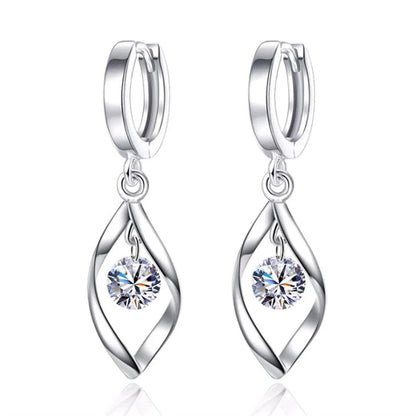 Retro earrings made of 925 silver 0