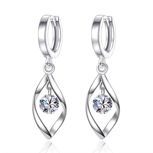 Retro earrings made of 925 silver 0