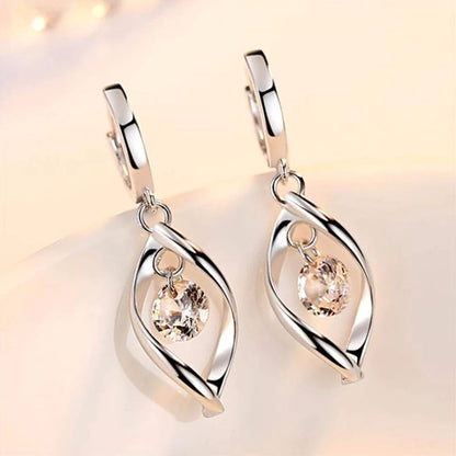 Retro earrings made of 925 silver 2