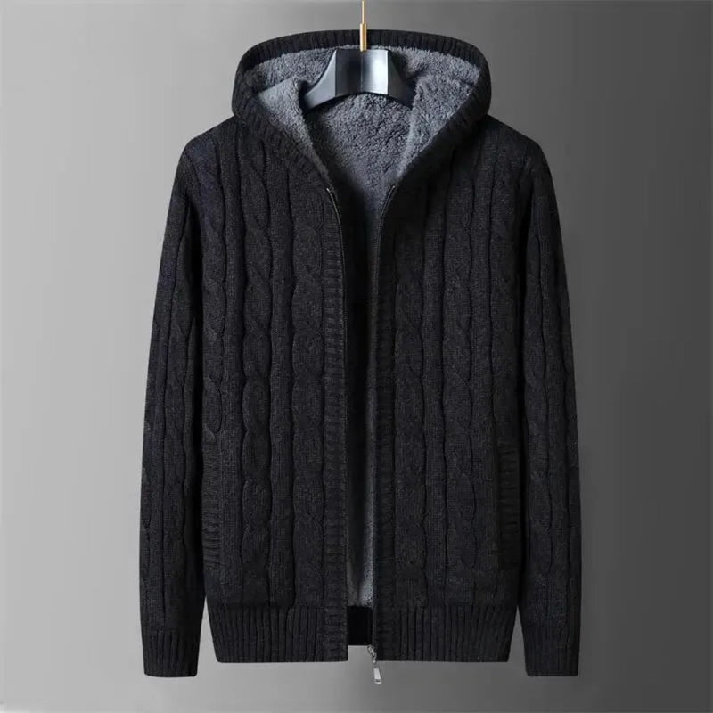 Arden – Men's Reversible Knit Hoodie