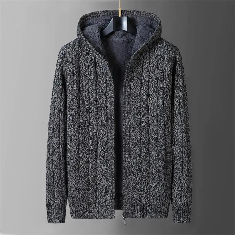 Arden – Men's Reversible Knit Hoodie