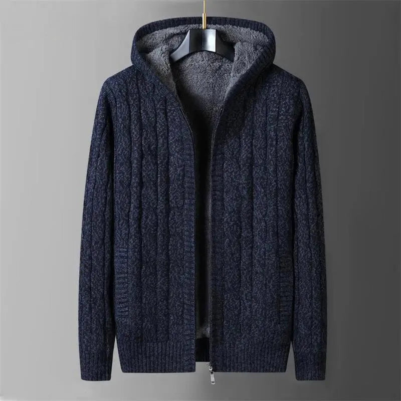Arden – Men's Reversible Knit Hoodie