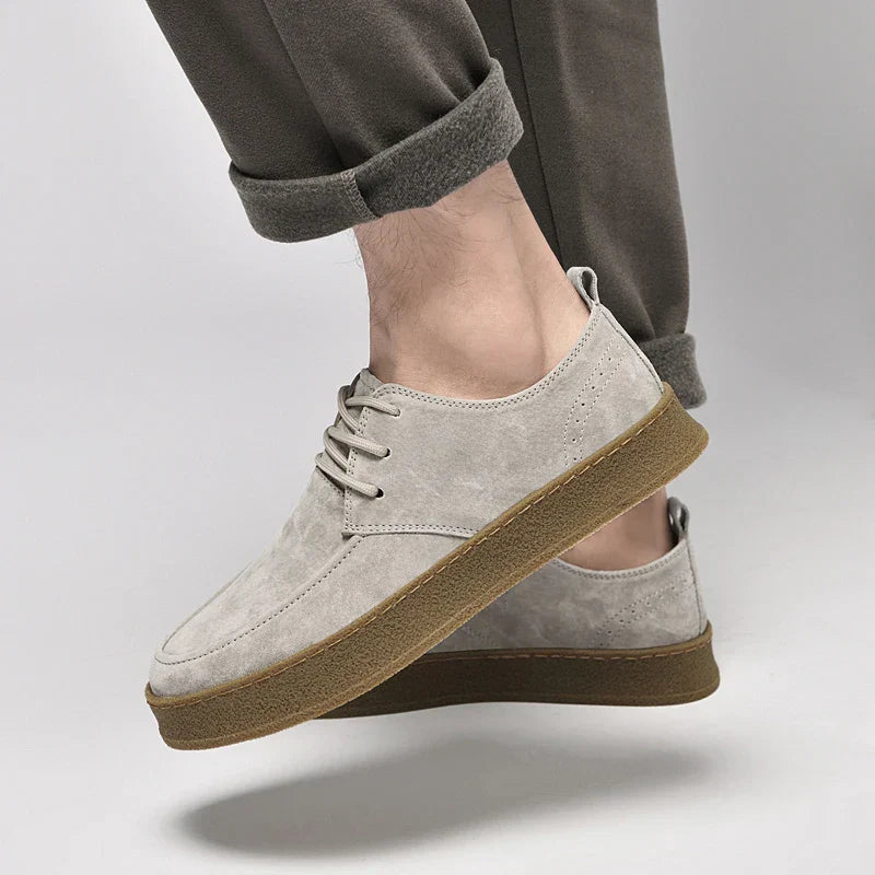 Levo - Casual Men's Suede Sneakers