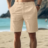 Men's Airy Linen Shorts