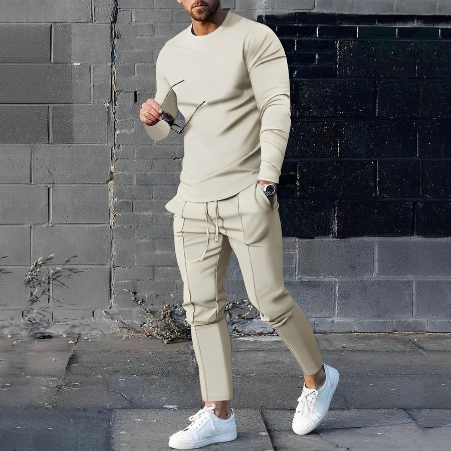 Variant image for Adrianus - Men's Shorts and T-Shirt Set, Lightweight and Stylish Comfort-29