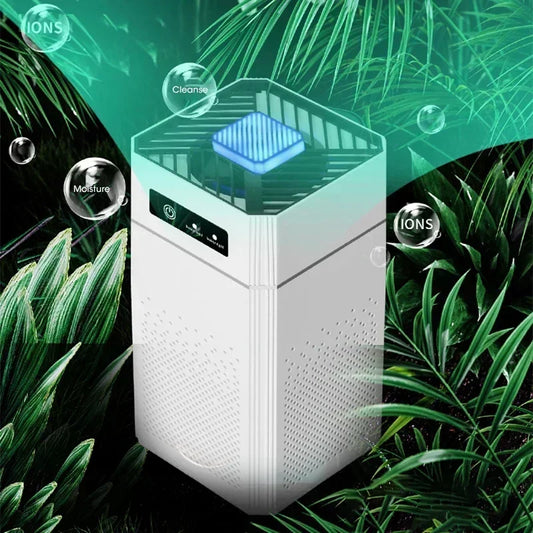 BreezeFresh - Stylish Air Purifier with HEPA Filter & Negative Ion Technology