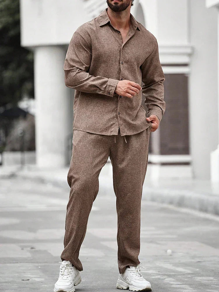 Ezro - Two-Piece Casual Suit for Men & Women - Soft Breathable Fabric-2