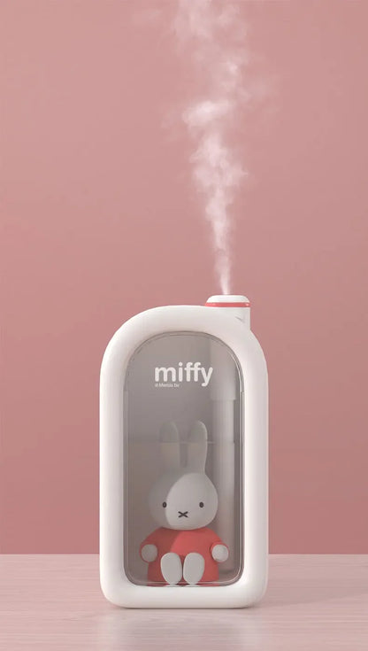 MiffyMist – Cute & Compact USB Humidifier with Night Light for Bedroom & Home