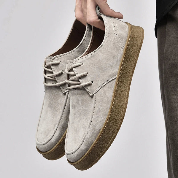 Levo - Casual Men's Suede Sneakers