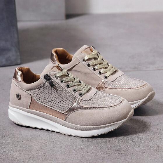 Casual Women’s Sneakers with Zip