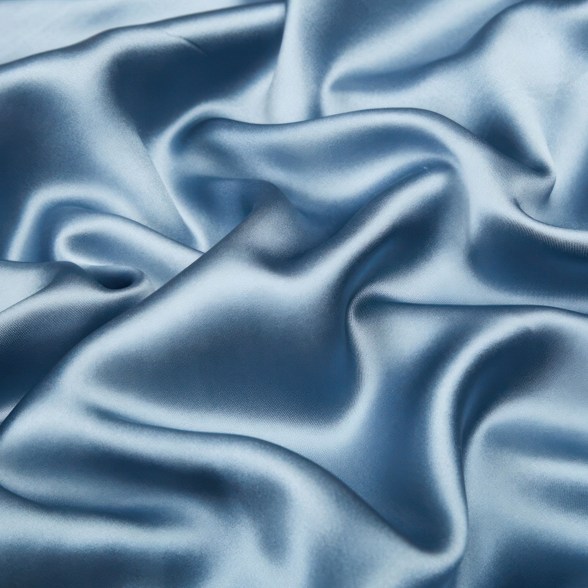 Belle Blue - Luxurious Silk Pillowcase for Hair & Skin Care, Hypoallergenic-5