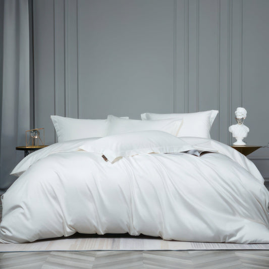 Variant image for Luxe Minimalist Bedding Set - 100% Egyptian Cotton Duvet Covers, 1000 Thread Count-1